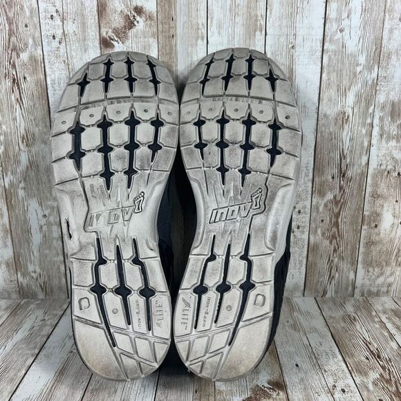 inov-8 flite 270 black trainers mens 12 - Picture 7 of 8